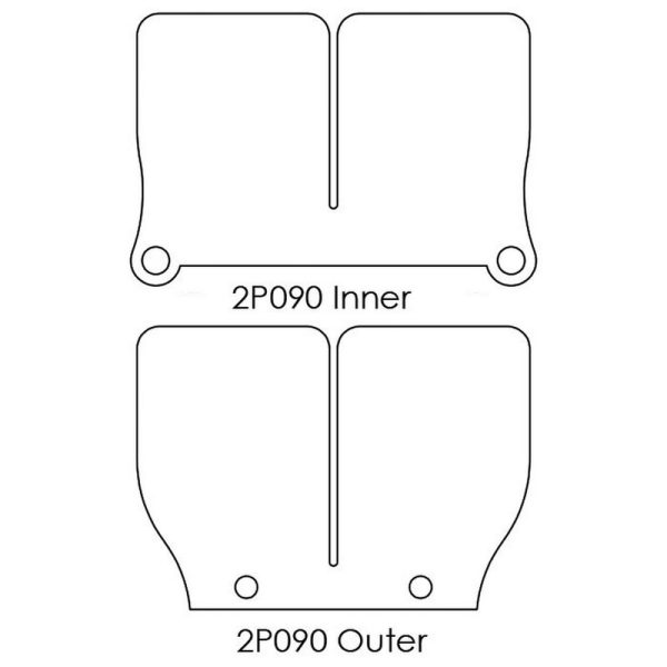 SPARE REEDS FOR REED VALVE SYSTEM V-FORCE2