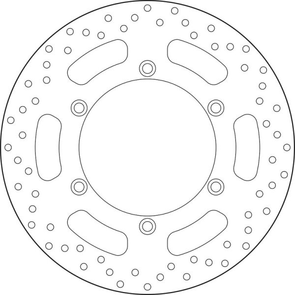 BREMBO Oro Fix Brake Disc - 68B407K2