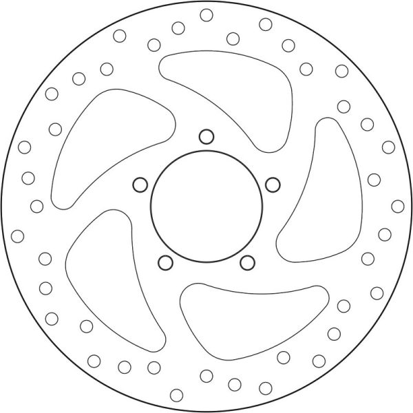 BREMBO Serie Oro Fix Brake Disc - 68B407P6