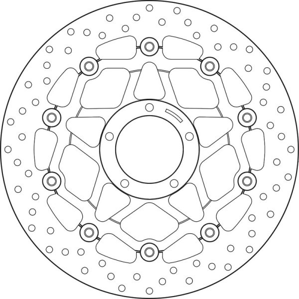 BREMBO Oro Floating Brake Disc - 78B40878