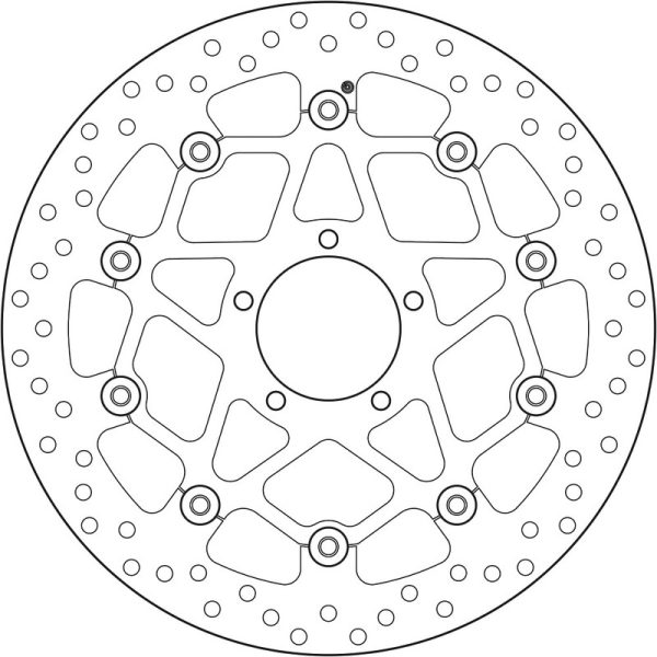 BREMBO Ducati Scrambler Floating Brake Disc - 78B408B2