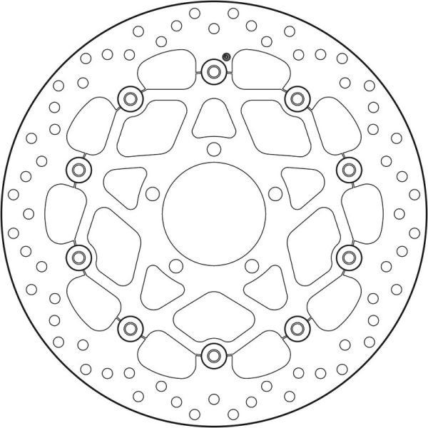 BREMBO Oro Semi-Floating Brake Disc - 78B408B5